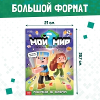 Раскраска по номерам &laquo;Мой мир&raquo;, 16 стр.