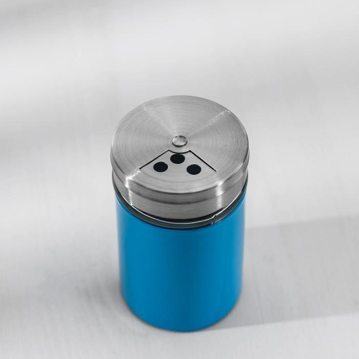 Солонка стеклянная &laquo;Универсал&raquo;, 100 мл, цвет МИКС