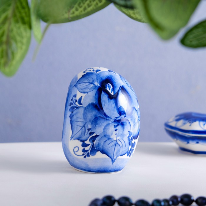 Сувенир &laquo;Еж&raquo;, 9 см, гжель