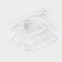 Салфетница Доляна &laquo;Кофе&raquo;, 14&times;4&times;10 см, цвет белый