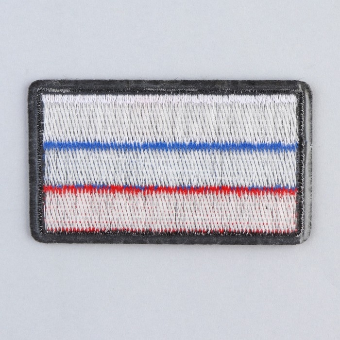 Термонаклейка на одежду &laquo;Флаг&raquo;, 7 х 4 см