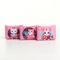 Кошелёк детский на молнии &laquo;Выбражулька&raquo;, цвет МИКС