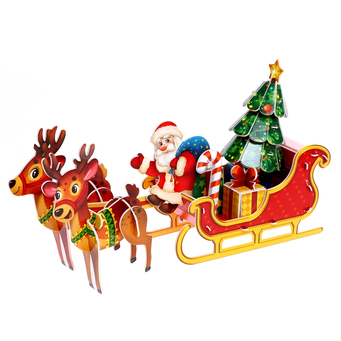 Набор для опытов &laquo;Химия Нового года&raquo;, 20 опытов, в пакете