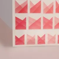 Наклейки для ногтей &laquo;Френч&raquo;, розовые