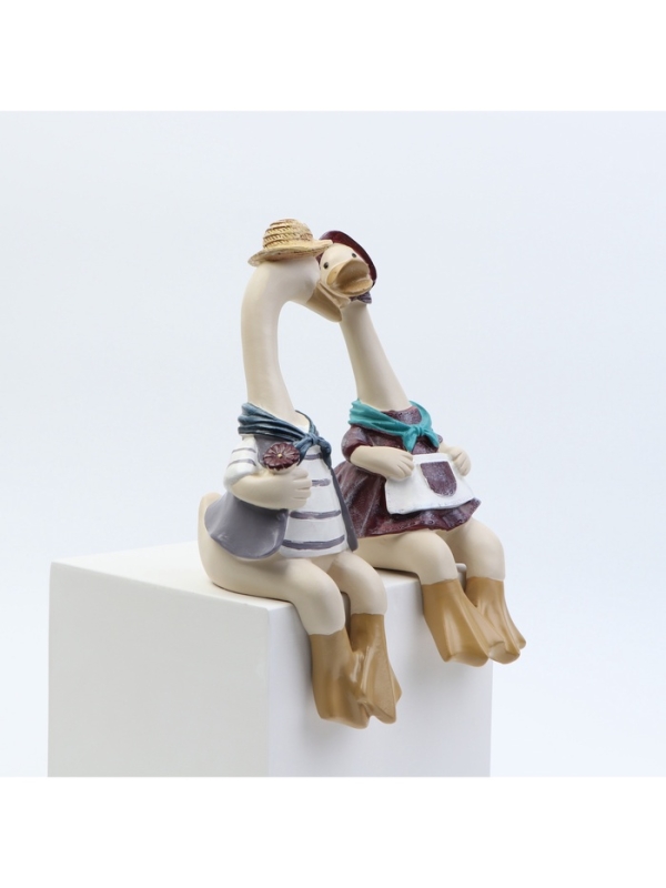 Набор фигурок "Гусь с гусыней"  2 шт