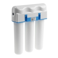 Водоочиститель "Аквафор" Кристалл А, для жёсткой воды, 3-х ступенчатый