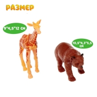 Фигурка животного «Дикий зверь», МИКС Фигурка животного «Дикий зверь», МИКС