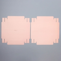 Коробка подарочная для цветов с вазой и PVC окнами складная, упаковка, «Персик», 23 х 30 х 23 см Коробка подарочная для цветов с вазой и PVC окнами складная, упаковка, «Персик», 23 х 30 х 23 см