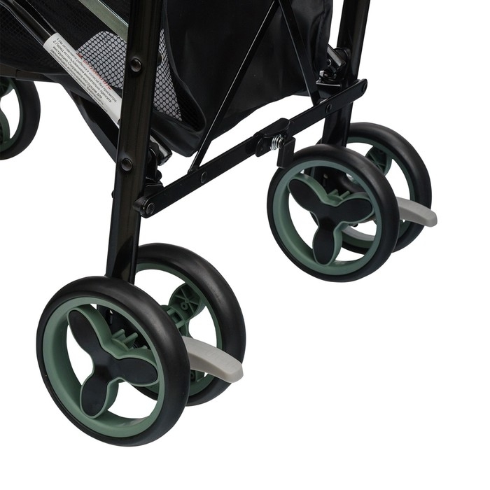 Коляска прогулочная детская Indigo PUNTO, складывается в трость, цвет оливковый Коляска прогулочная детская Indigo PUNTO, складывается в трость, цвет оливковый