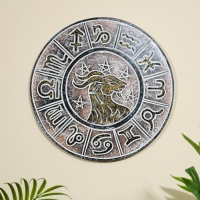 Панно резное МДФ "Козерог", 30х30х2 см Панно резное МДФ "Козерог", 30х30х2 см