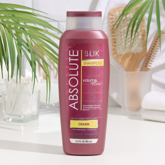 Шампунь для волос Absolute Blik для придания объема, 400 мл Шампунь для волос Absolute Blik для придания объема, 400 мл