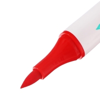 Набор акриловых маркеров 18 цветов в пластиковом кейсе, двусторонние