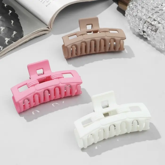 Крабик для волос &laquo;Матовый&raquo;, связка, 7 см, МИКС