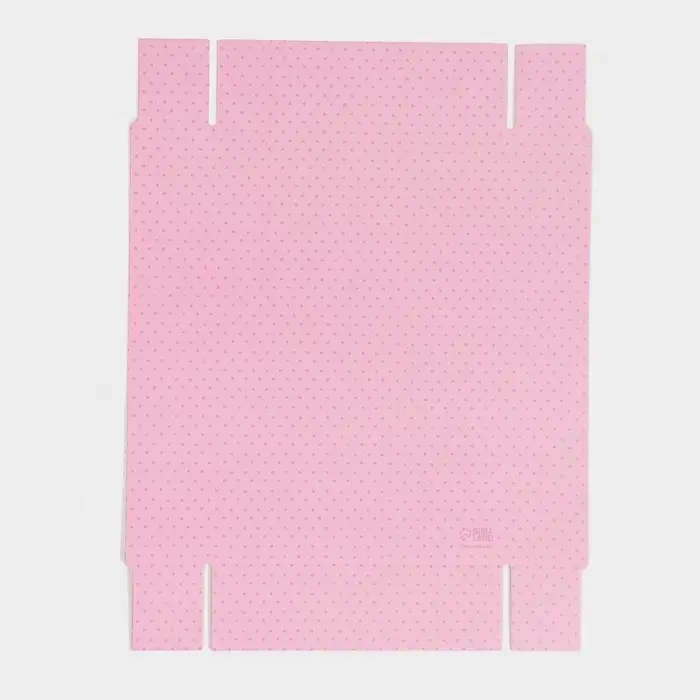 Кондитерская упаковка, коробка для макарун с PVC крышкой, Live Love Laugh, 18 х 12 х 3.5 см