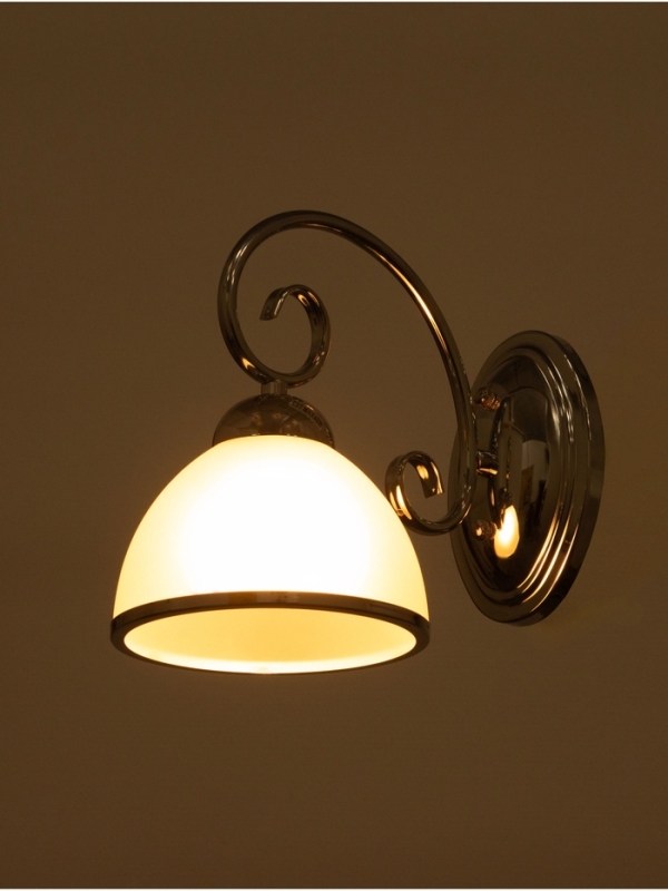 Спот "Дивея" 1хЕ27 40Вт хром 26х15х22 см