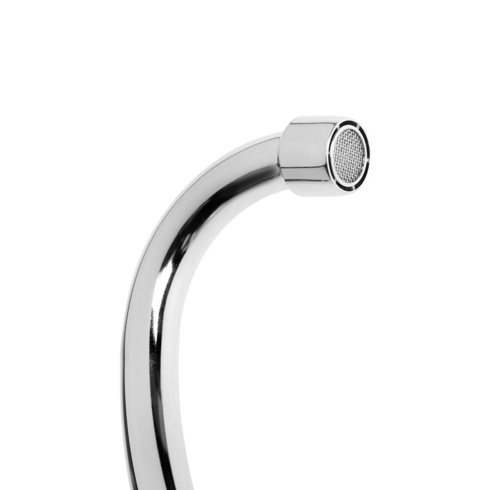 Смеситель для кухни ZEIN, кран-букса пластик 1/2 Смеситель для кухни ZEIN, кран-букса пластик 1/2", без подводки, хром