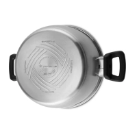 Кастрюля Rialto-20С со стеклянной крышкой, 3.2 литра