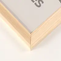 Фоторамка дерево 21х30 см, белое дерево №2 (пластиковый экран)