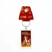 Брелок из пластика &laquo;С Новым годом&raquo;, 6 шт., 5&times;4 см, МИКС