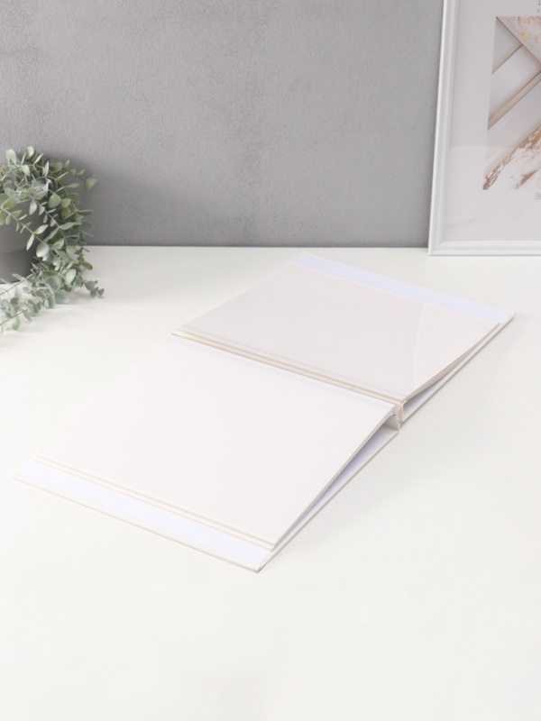 Фотоальбом магнитный 20 листов "Птица и сердце" кожзам, в коробке 2,6х32х33,5 см