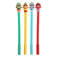 Ручка - прикол &laquo;Фрукты/Овощи/Ягоды&raquo; гелевая, МИКС