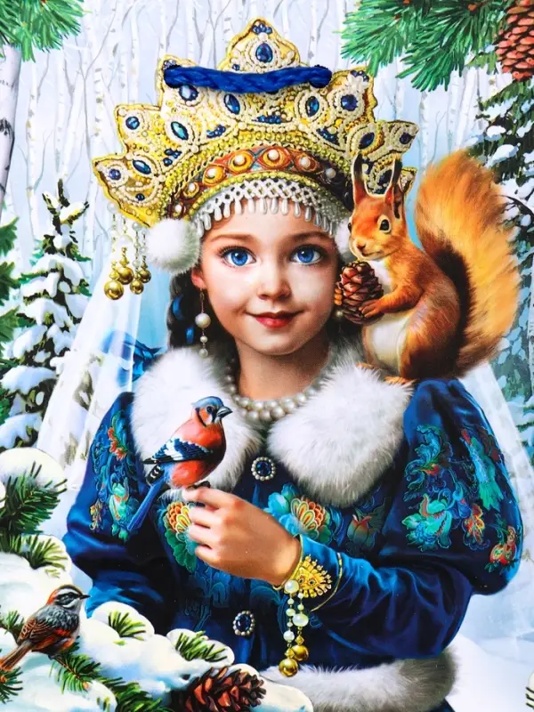 Пакет подарочный новогодний ламинированный, &laquo;Новогодняя пора&raquo; , 11.5&times;6.5&times;14.5 см