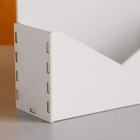 Кашпо деревянное 18×6×20 см Конверт Радель "Полнота", белый Дарим Красиво Кашпо деревянное 18×6×20 см Конверт Радель "Полнота", белый Дарим Красиво