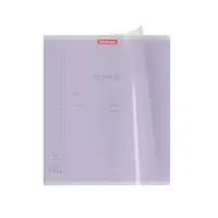 Тетрадь 12 листов, ErichKrause &laquo;Классика CoverPrо&raquo;, в клетку, пластиковая обложка, блок офсет, 100% белизна, МИКС