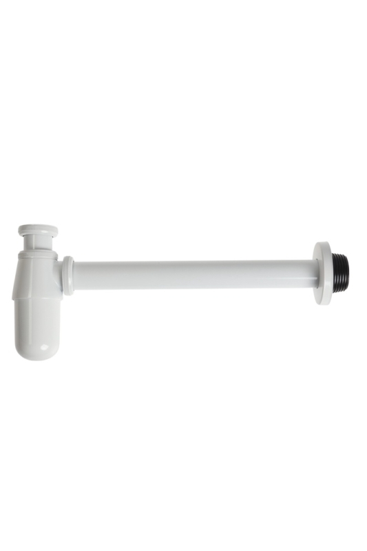 Сифон ZEIN engr, для раковины, бутылочный, 1 1/4 Сифон ZEIN engr, для раковины, бутылочный, 1 1/4" х 32 мм, цинк, белый