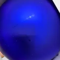 Оформительский шар Finery, 8 см, матовый синий