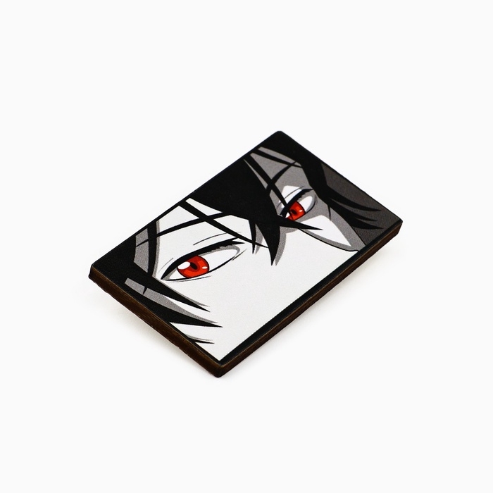 Значки деревянные &laquo;Аниме&raquo; в шоубоксе, 20 шт