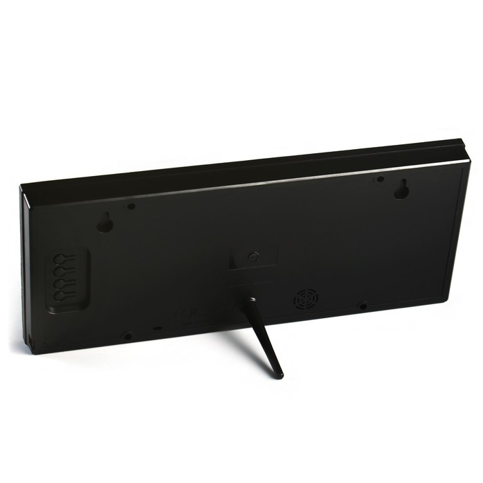 Часы электронные настенные, настольные Часы электронные настенные, настольные "Соломон", с будильником, 36 х 15 х 2.8 см