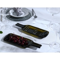 Менажница из бутылки &laquo;Селена&raquo;, 30&times;15&times;2 см, с двумя отделениями