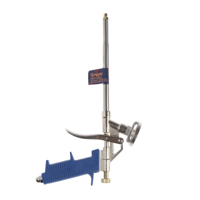 Пистолет для монтажной пены ТУНДРА, металлический корпус Пистолет для монтажной пены ТУНДРА, металлический корпус