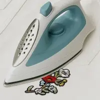 Термоаппликация &laquo;Цветы&raquo;, 16&times;8 см, разноцветная