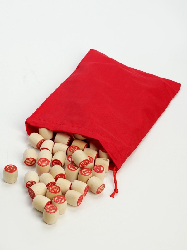 Русское лото настольная игра "Матрешка", бочонок 2.7 х 2.1 см, 24 карточки 21.4 х 7.9 см