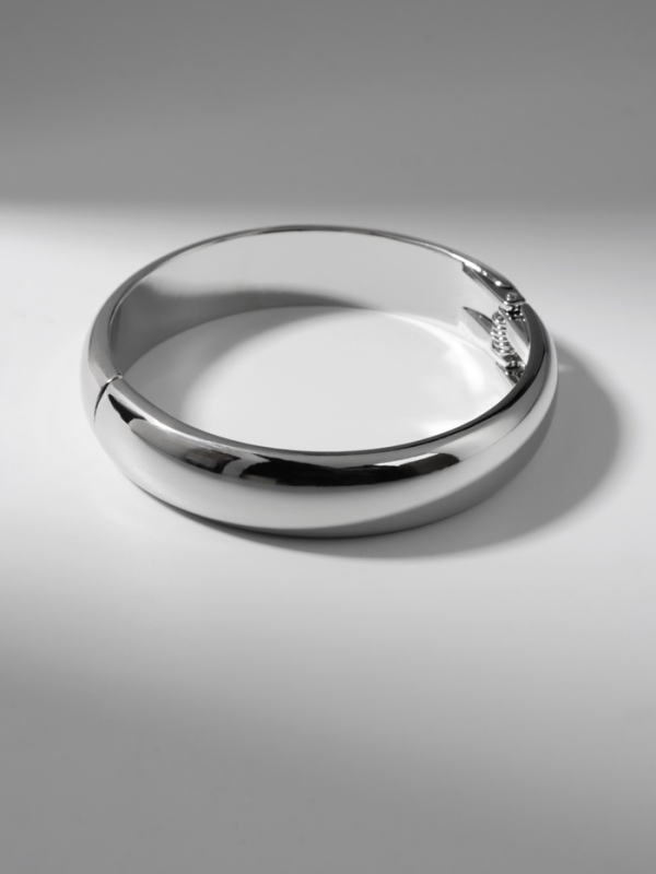 Браслет металл &laquo;Тренд&raquo; объёмный, цвет серебро