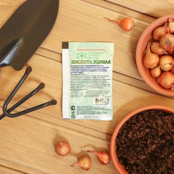 Удобрение Борная кислота, &laquo;СТК&raquo;, 10 г