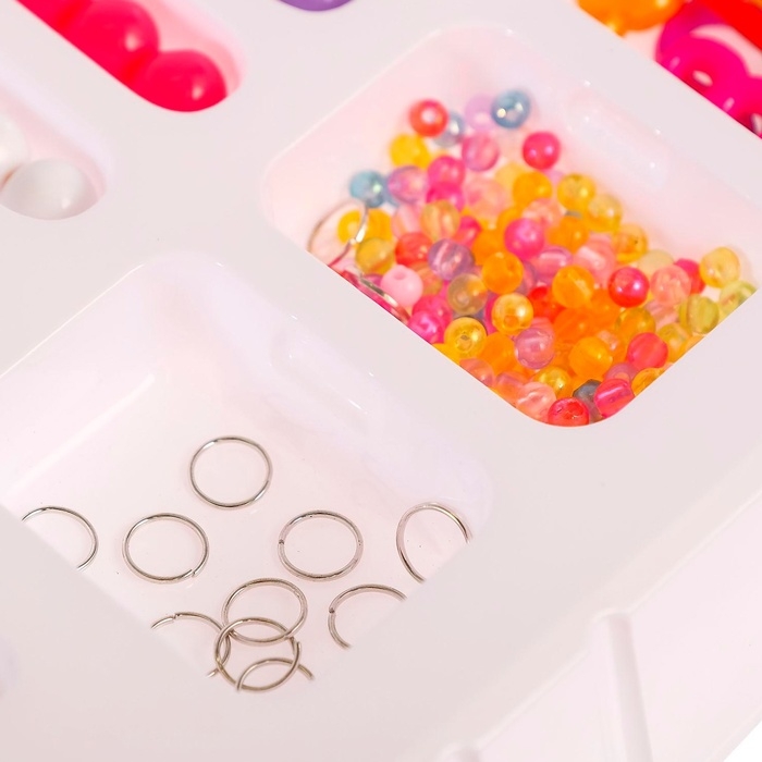 Набор для творчества «Создаём яркие браслеты» с цифрами, кисточками Набор для творчества «Создаём яркие браслеты» с цифрами, кисточками