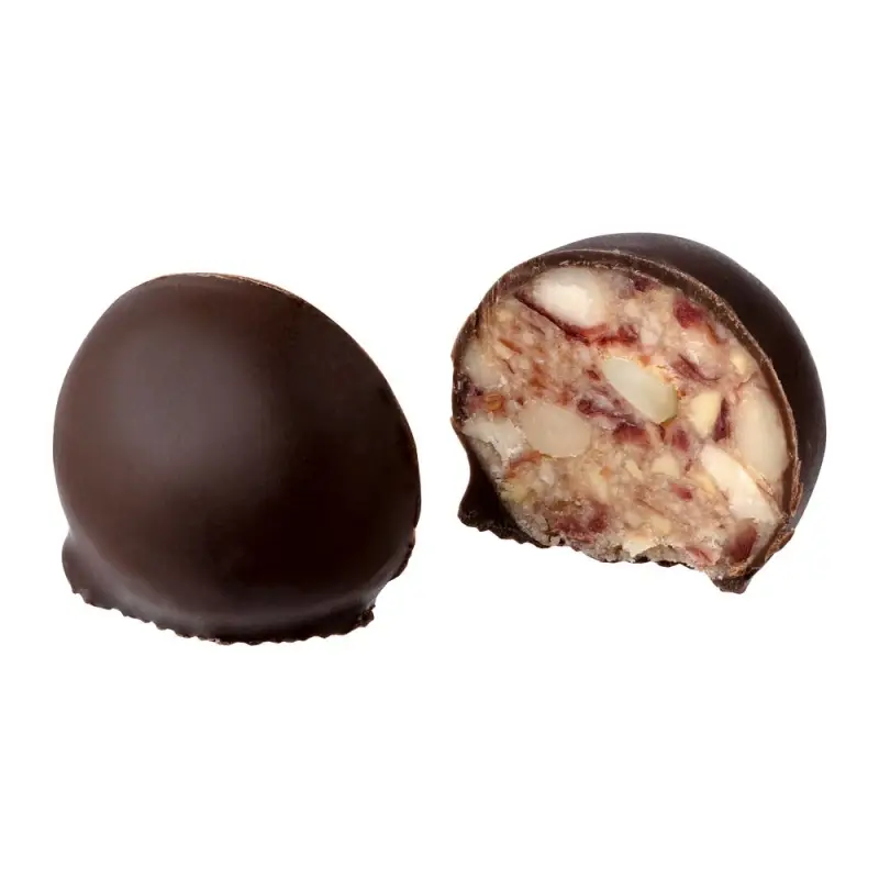 Конфеты &laquo;Мягкий кедровый грильяж&raquo; с клюквой