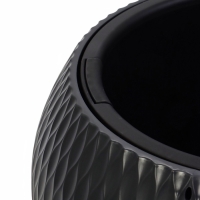 Кашпо "Жемчужина" подвесное 7л, графитовый