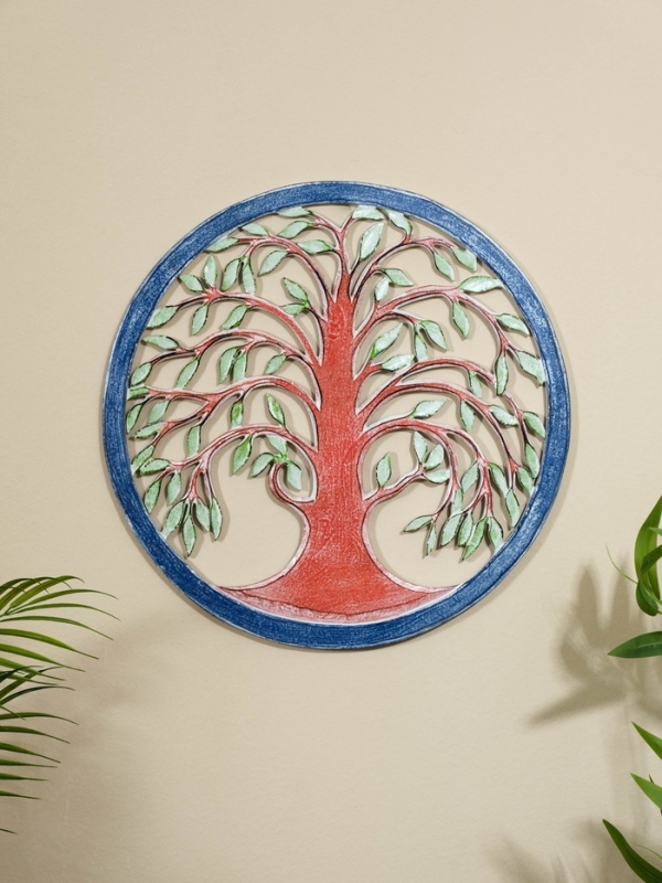 Панно резное МДФ Панно резное МДФ "Древо жизни", 40х40х0,6 см