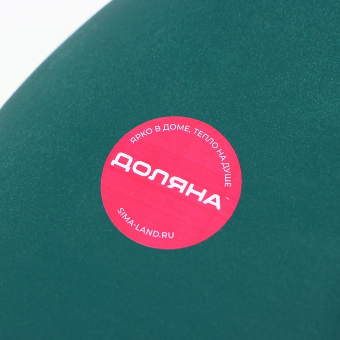 Блюдо для фруктов Доляна &laquo;Винтажный лист&raquo;, 27&times;10,5&times;1,5 см, цвет зелёный