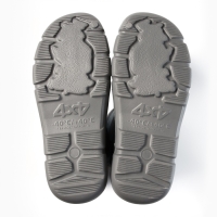 Сапоги утепленные мужские 4х4, цвет серый, размер 45