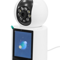 Видеокамера WiFi Cam-12, 2 Мп, 1920&times;1080, угол обзора 110&deg;, 5 V, экран, белая