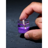 Свечи на Новый Год, гелевые &laquo;Новогодняя коллекция: С новым годом&raquo;, 6 шт , 2,5 х2,5 х 2,5 см