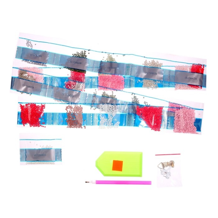 Алмазная мозаика на подрамнике с полным заполнением &laquo;Прекрасные цветы&raquo;, 20 &times; 30 см