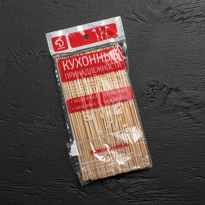 Набор шампуров Доляна, 15 см, d=3 мм, 85-90 шт Набор шампуров Доляна, 15 см, d=3 мм, 85-90 шт