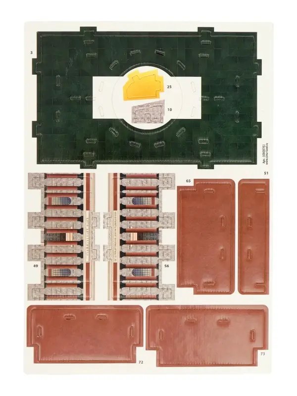 UNICON Конструктор из пенокартона "Исаакиевский собор"