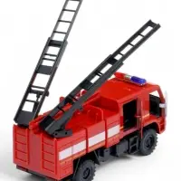 Машинка металлическая &laquo;Пожарная автоцистерна&raquo;, открываются двери, 15 см